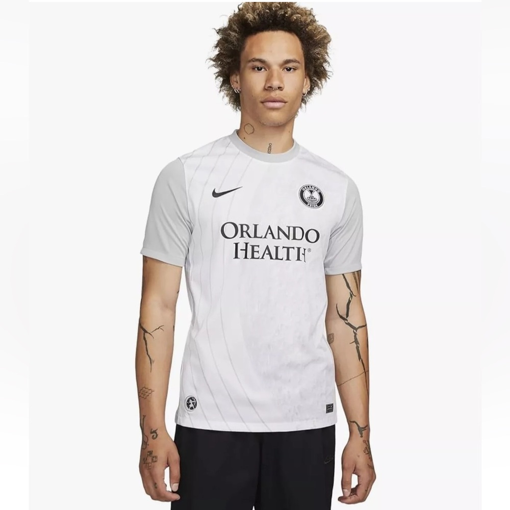 Nike Men’s XL Dri-Fit Orlando Pride Stadium Away Soccer Jersey